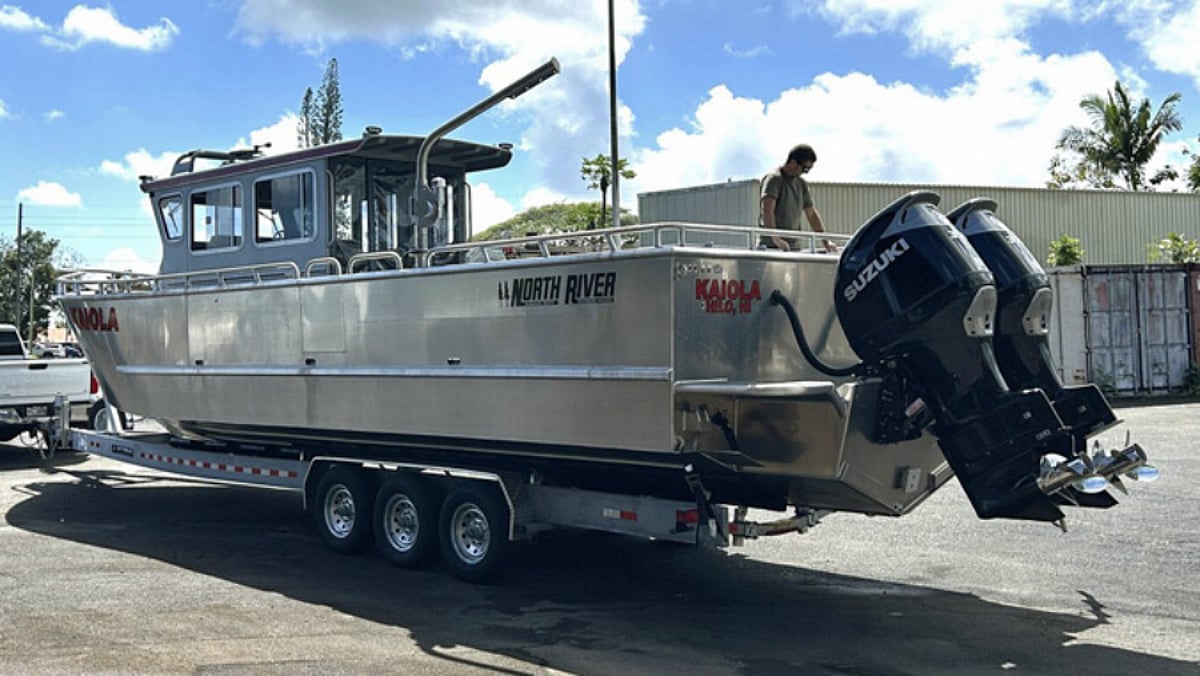 New research boat delivered to University of Hawai'i