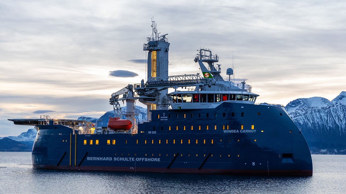 Bernhard Schulte Offshore takes delivery of third CSOV in series