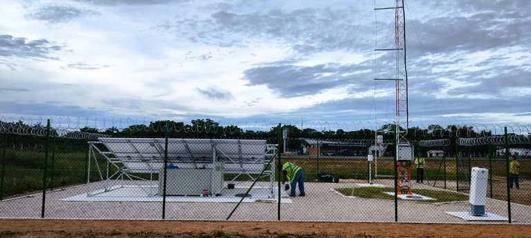 MPor conclui instalação de estação meteorológica automatizada no aeroporto de Barcelos (AM)