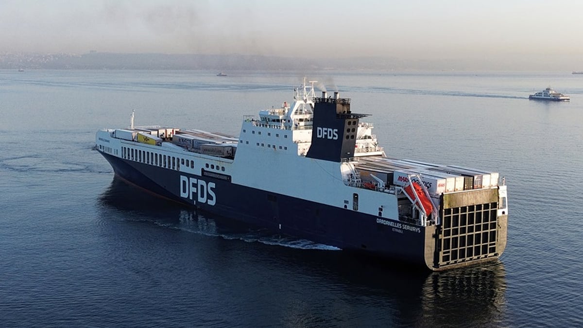 DFDS reports increase in February freight volumes