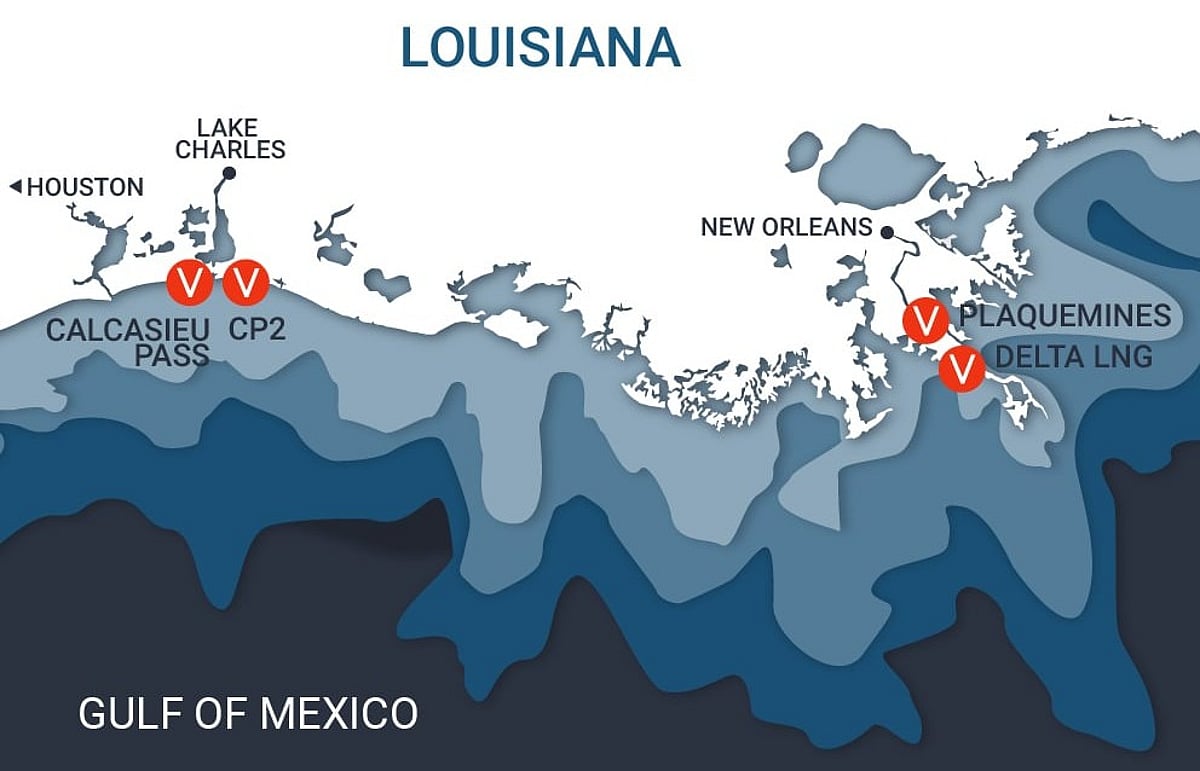 US authorizes 13 per cent increase in exports at Venture Global's Plaquemines LNG terminal