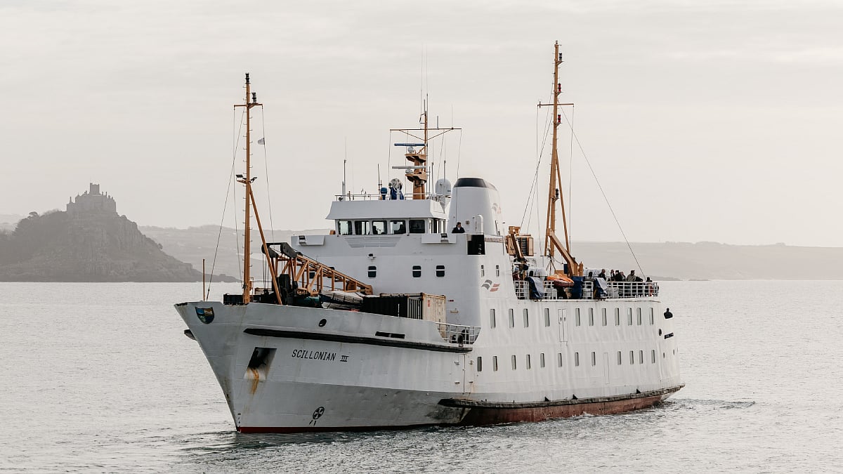 Isles of Scilly Steamship lifeline ferry begins final operational season before retirement