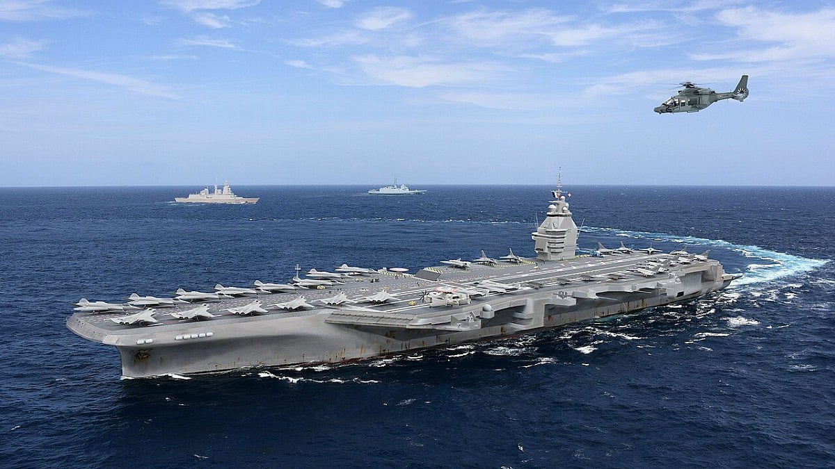 Beleaguered Macron names new French aircraft carrier "Free France"