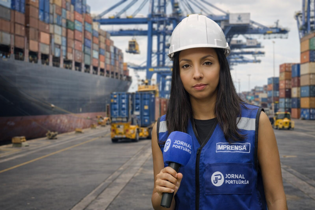 Nova geração ganha espaço: jovem jornalista constrói trajetória no setor portuário