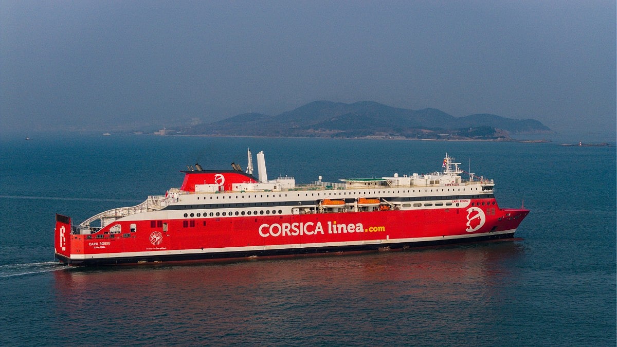 Corsica Linea receives second LNG-powered Ro-Pax ferry