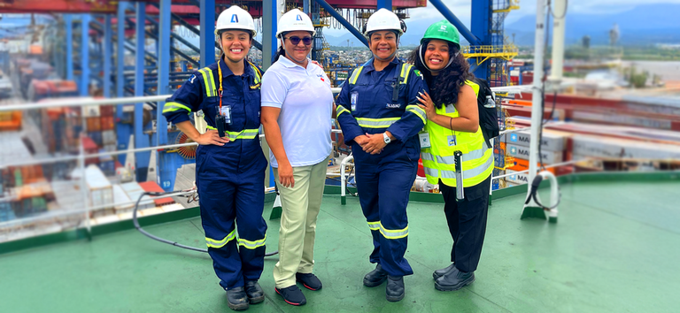 Ações pró-igualdade de gênero ampliam a participação feminina nos portos brasileiros