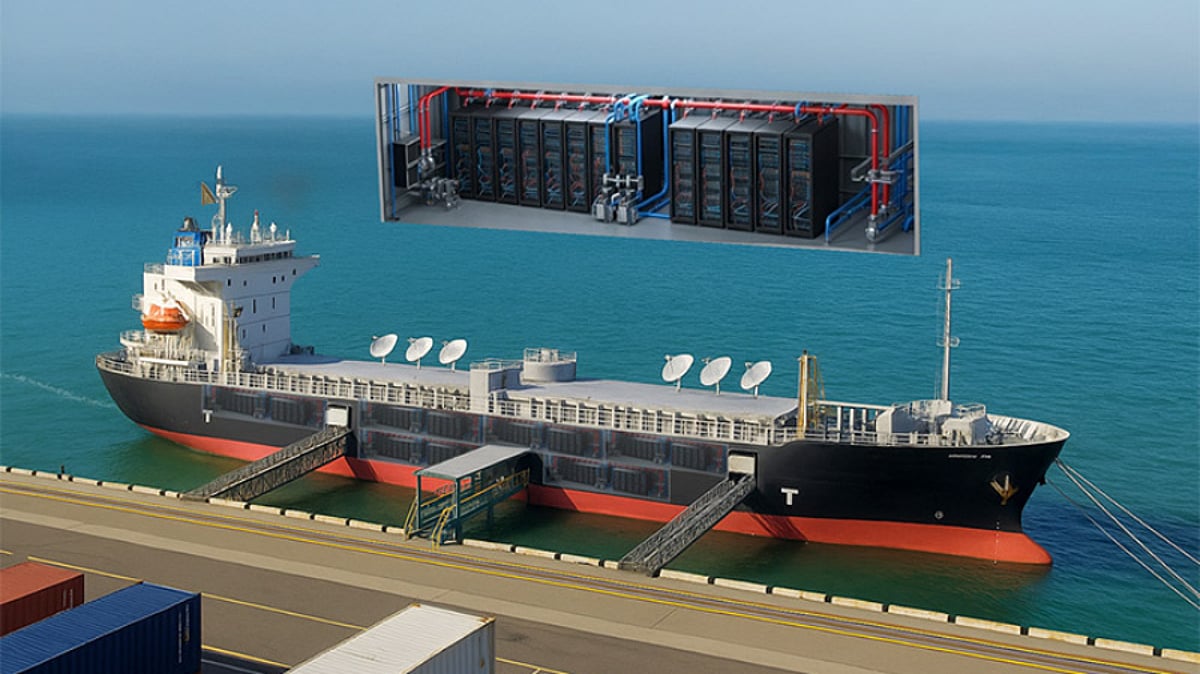 New initiative to convert used ships into floating data centres