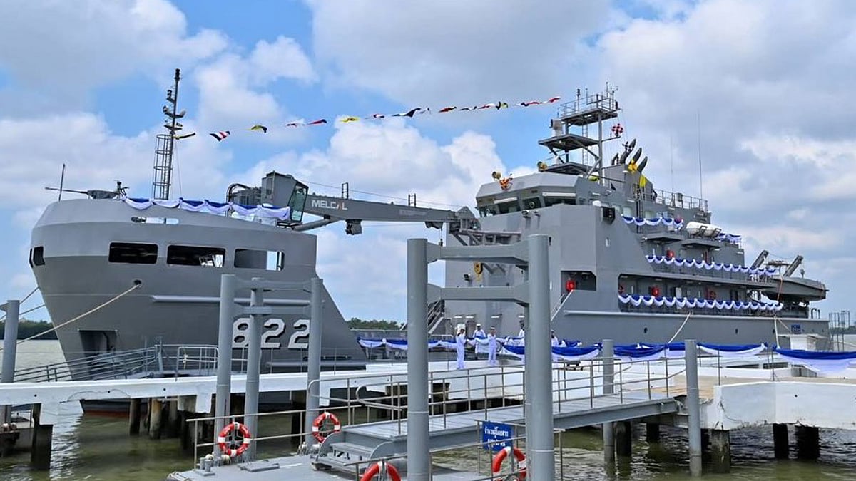 Royal Thai Navy takes delivery of new buoy tender