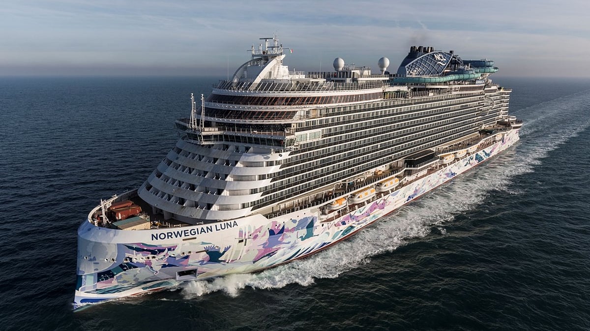 Norwegian Cruise Line formally names newest 3,500-guest ship