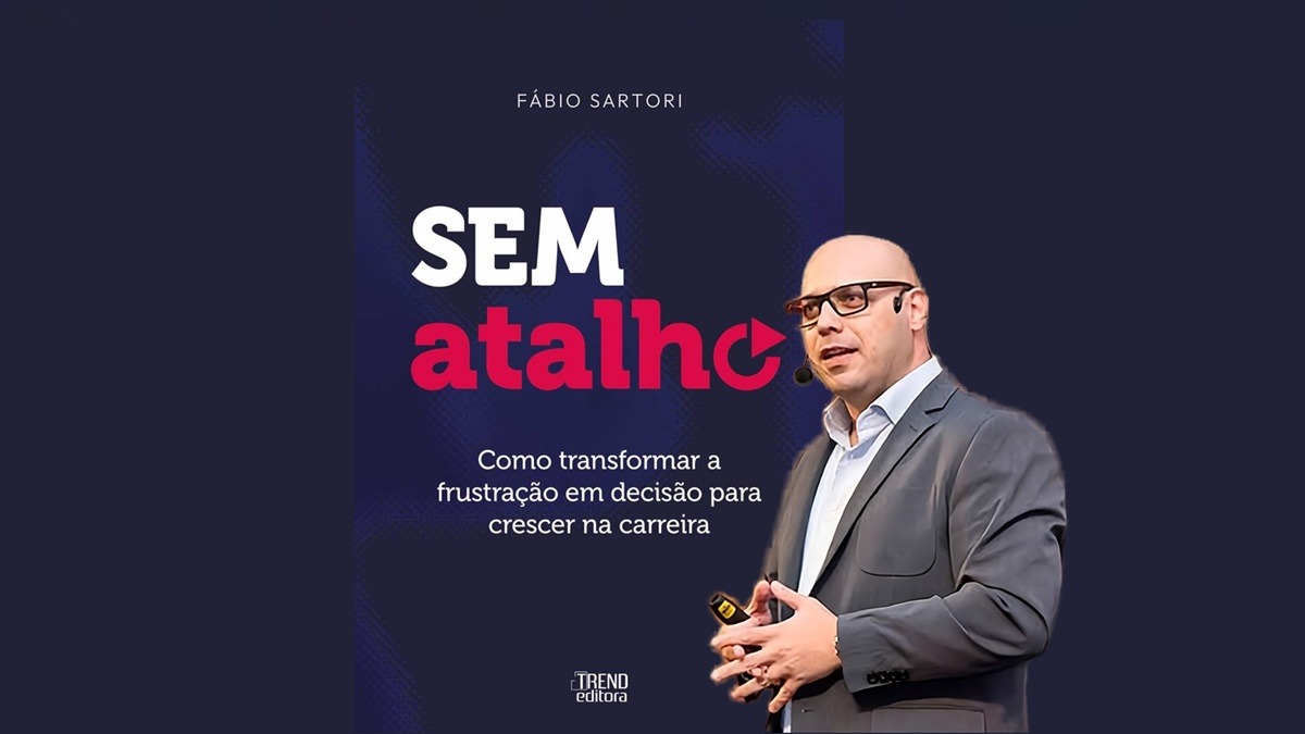 Fabio Sartori, publica obra “Sem atalho” o livro reposiciona a frustração como aliada da carreira