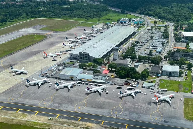 Voos internacionais crescem 53% na Região Norte em fevereiro