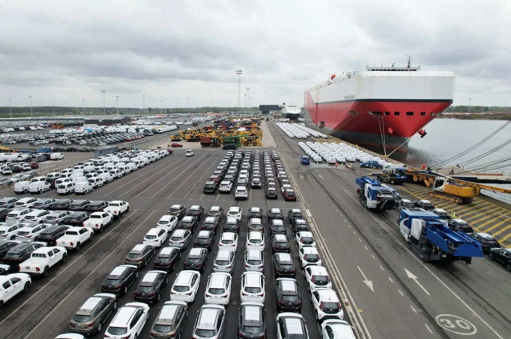 Movimentação do Porto de Antuérpia-Bruges cai 3,2% no trimestre