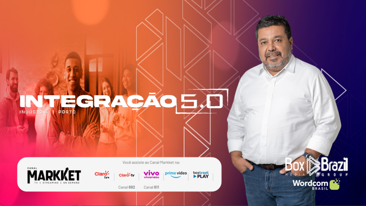Programa Integração 5.0 entra na grade do Canal Markket e amplia alcance para 21 milhões de telespectadores