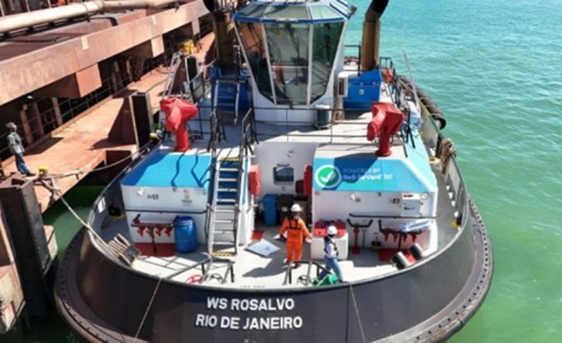 Wilson Sons testa biocombustível em rebocadores no Porto do Açu