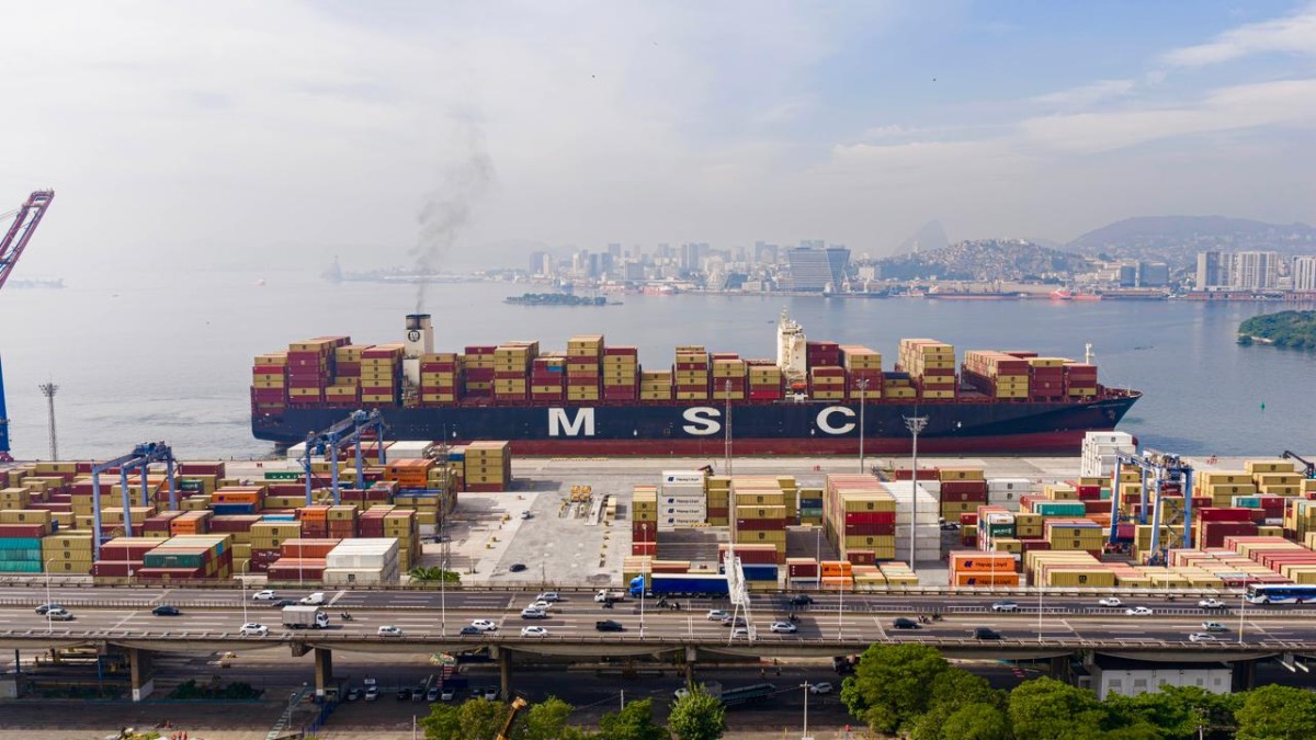 Após ampliação do canal, Porto do Rio de Janeiro se torna “raro” ao conseguir receber navios de até 366 metros
