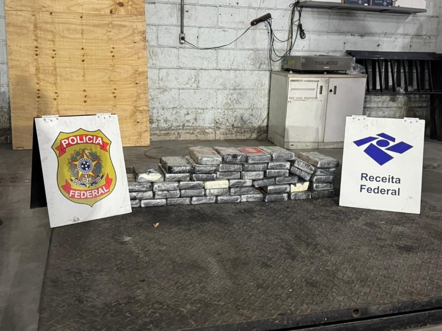 Receita Federal apreende 48 kg de cocaína no Porto de Santos