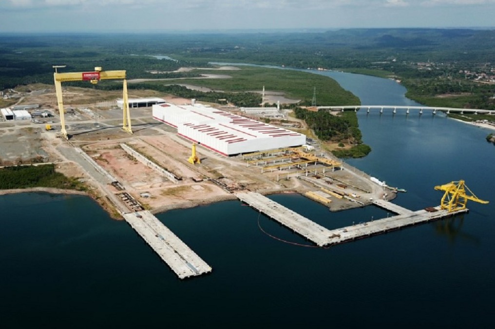 Construção da 27ª barcaça reforça retomada da indústria naval no Nordeste