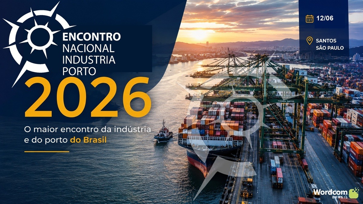 ENIP 2026 abre debates em Santos sobre o futuro da infraestrutura e da logística brasileira