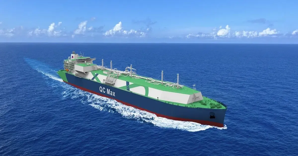 China inicia construção do maior navio transportador de gás natural liquefeito do mundo