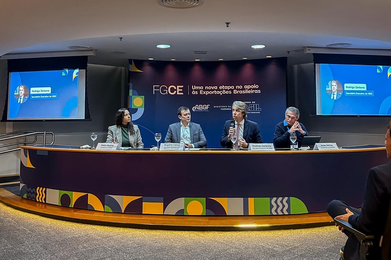 Ministério da Fazenda, MDIC e ABGF lançam FGCE e inauguram nova etapa no apoio às exportações