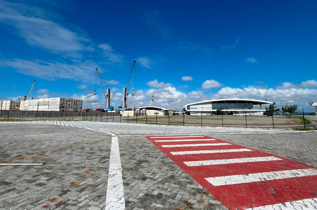 Porto de Fortaleza conclui novo acesso ao Terminal Marítimo de Passageiros e reforça mobilidade interna