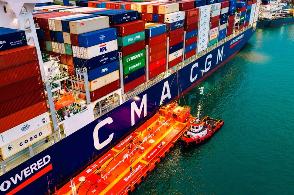 CMA CGM reforça o protagonismo do Brasil na oferta de combustíveis renováveis